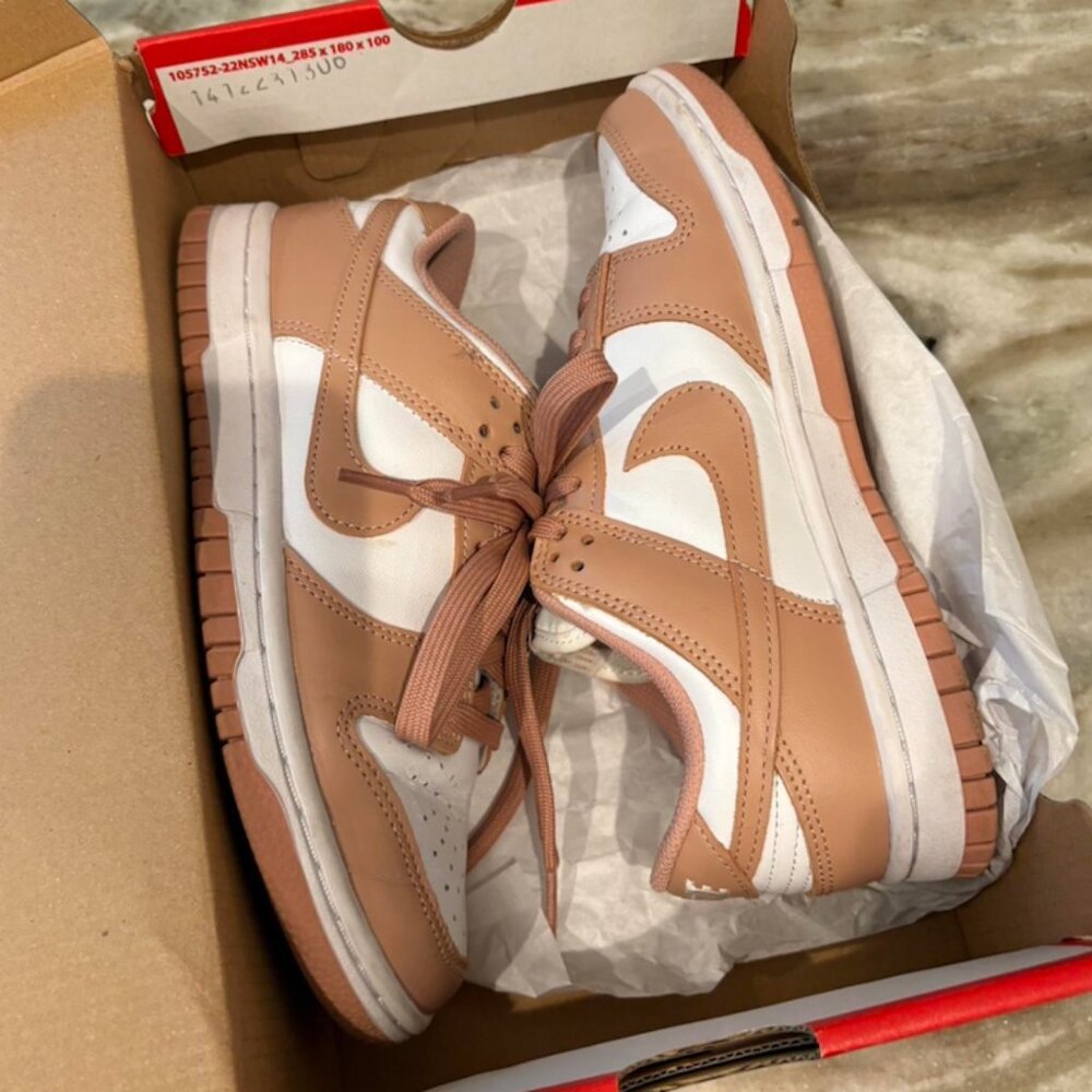 Nike Women's Tan and Brown Trainers